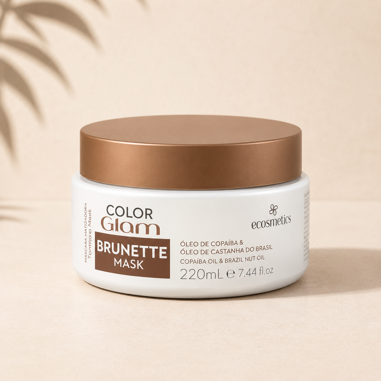 🤎 Color Glam Brunette Mask – Ecosmetics ✨